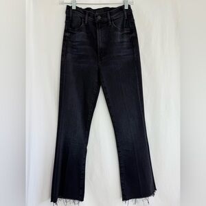 MOTHER jeans the Hustler ankle fray encounters at night wash size 26 NWT
